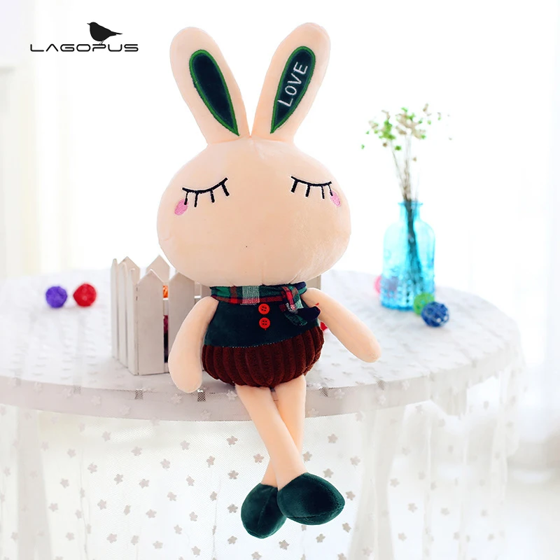 Stuffed e Plush Animais lagopus kawai 40 cm adorável Forma : Rabbit