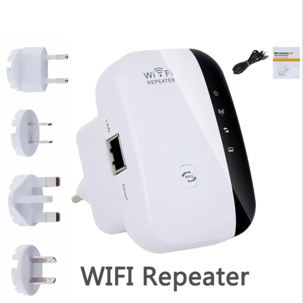 

Wireless WiFi Repeater Wifi Range Extender 300Mbps Wi-Fi Amplifier Booster Repetidor Wi fi Reapeter Access Point