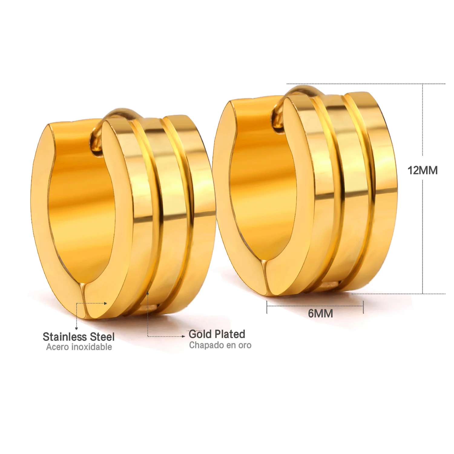 Hoop earring 302801 |hoop|1 hoop |