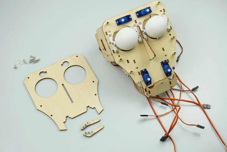 KOBIAN душевный гуманоидный робот Fritz Arduino управление творческим элементом улучшение нет необходимости горячий клеевой пистолет DIY оптом/Собранный набор