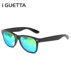 IGUETTA Квадратные Солнцезащитные очки Цвет очки Для мужчин/Для женщин фотохромные моды очки кадр подходит для вечерние Entertai UV400 GH-077