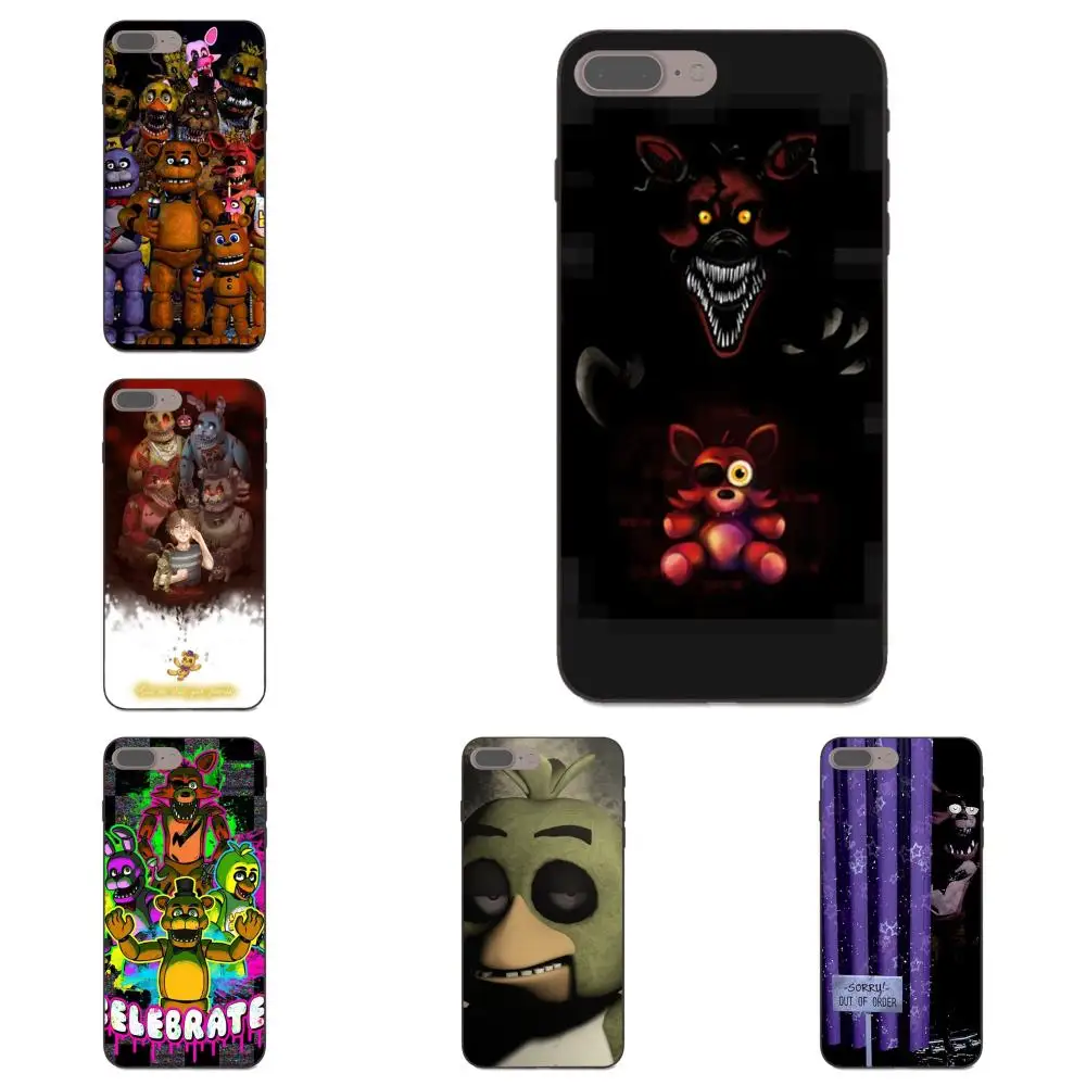 Аксессуары для ТПУ чехол Xiaomi Mi Mix Max Note 2 2S 3 5X 6 8 SE A1 Play F1 Cute Five Nights At Freddy
