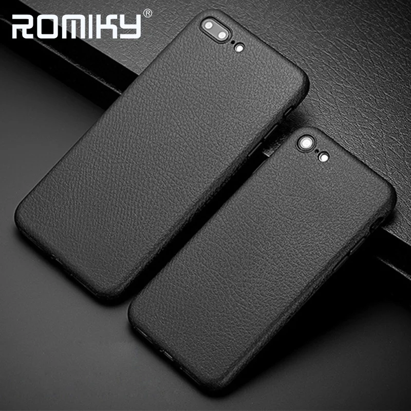 imágenes para 10 UNIDS Romiky Litchi Textura Caso De Goma para iPhone 6 7 Más Suave TPU Cubierta de La Contraportada para el iphone 7 6 s Plus Funda de Silicona Bolsa imágenes para 10 UNIDS Romiky Litchi Textura Caso De Goma para iPhone 6 7 Más Suave TPU Cubierta de La Contraportada para el iphone 7 6 s Plus Funda de Silicona Bolsa