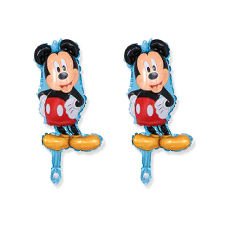 100pc mini mickey 100 шт фольги Воздушные шары Минни Маус Мини Размер Воздушные праздничные надувные шары воздушные шары Детские игрушки вечерние украшения - Цвет: 100pc mini mickey