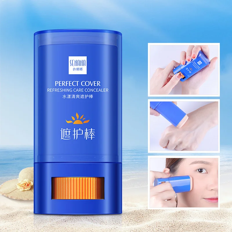 

Sun Protection Sunscreen Stick Protector Whitening Uv Radiation Solar Sunscreen Cream body Sunblock Sun Screen Sunblock TSLM1