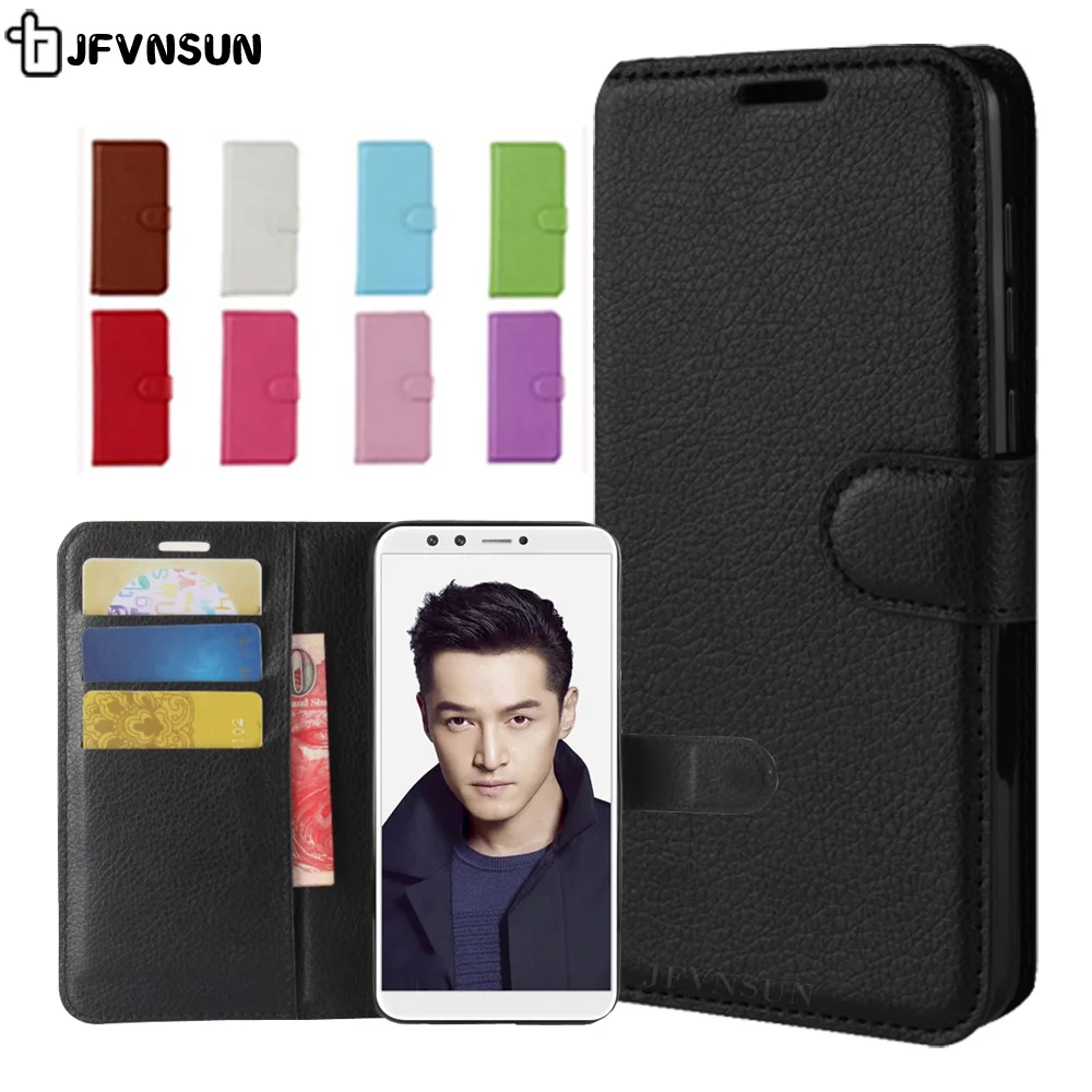 

For Huawei Honor 9 Lite Case on Honor 9 Lite Case 5.65" Magnetic Wallet Book Leather Case for Huawei Honor 9 Honor9 Lite Cover