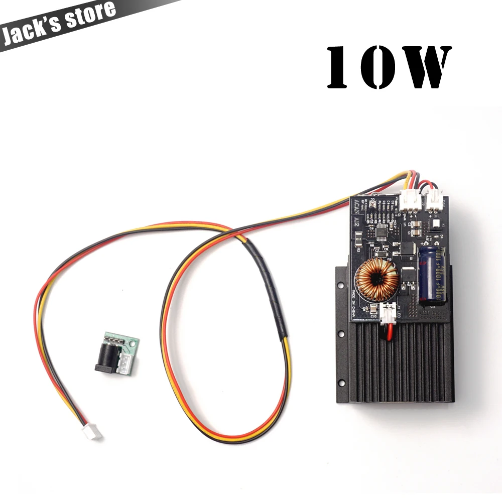 

Freeshipping ! 10W 10000mW High-power laser engraving Laser module Blue Light 450nm laser head