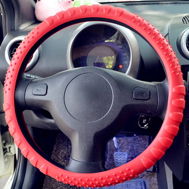 CAR SILLICON STEERING WHEEL COVER