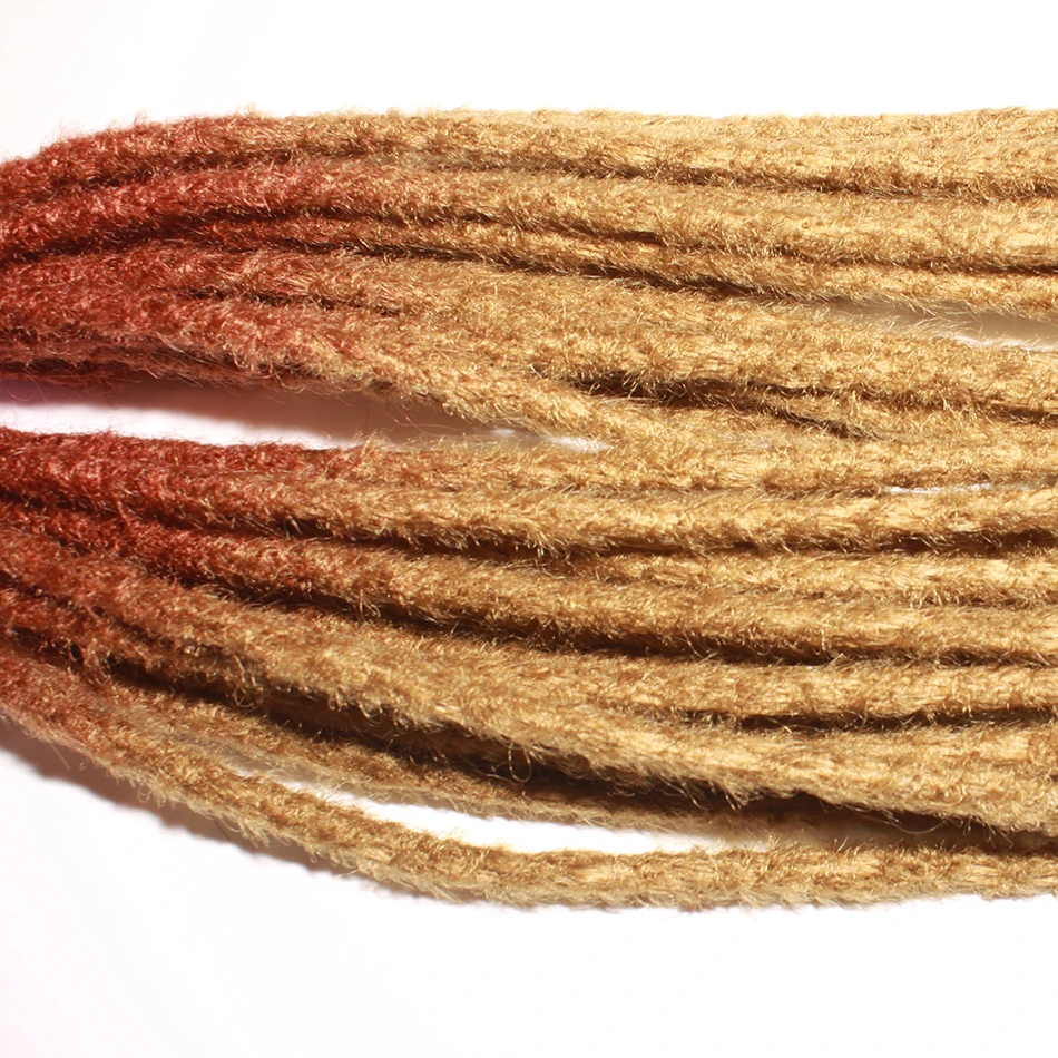 Trança de Cabelo qp Deusa Cabelo Dreadlocks Dreadlocks Crochê Cabelo Sintético Cabelo Pré Esticado Dread Locks Termina Duplas 4 Home & Garden