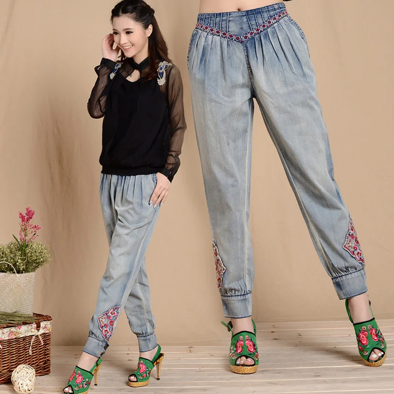ethnic tops with jeans