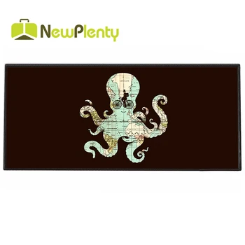 

Extended Gaming Mouse Pad Mat XXL Stitched Edges Waterproof Wide & Long Rubber Base Mousepad Keyboad Mat 35.4 x 15.7" Octopus