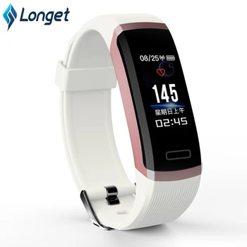 

Longet Smart Bracelet GT101/T6 Heart Rate Monitor Waterproof Fitness Tracker Call Reminder Sport Smart Wristband for iOS Android