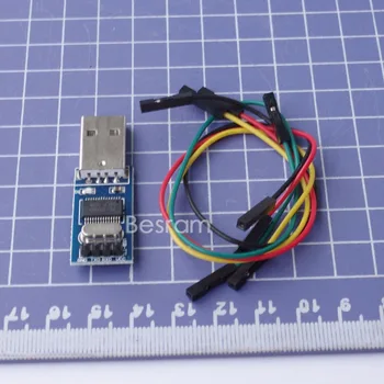 

6pcs USB to TTL Module Upgrade Wire Brush Line GPS