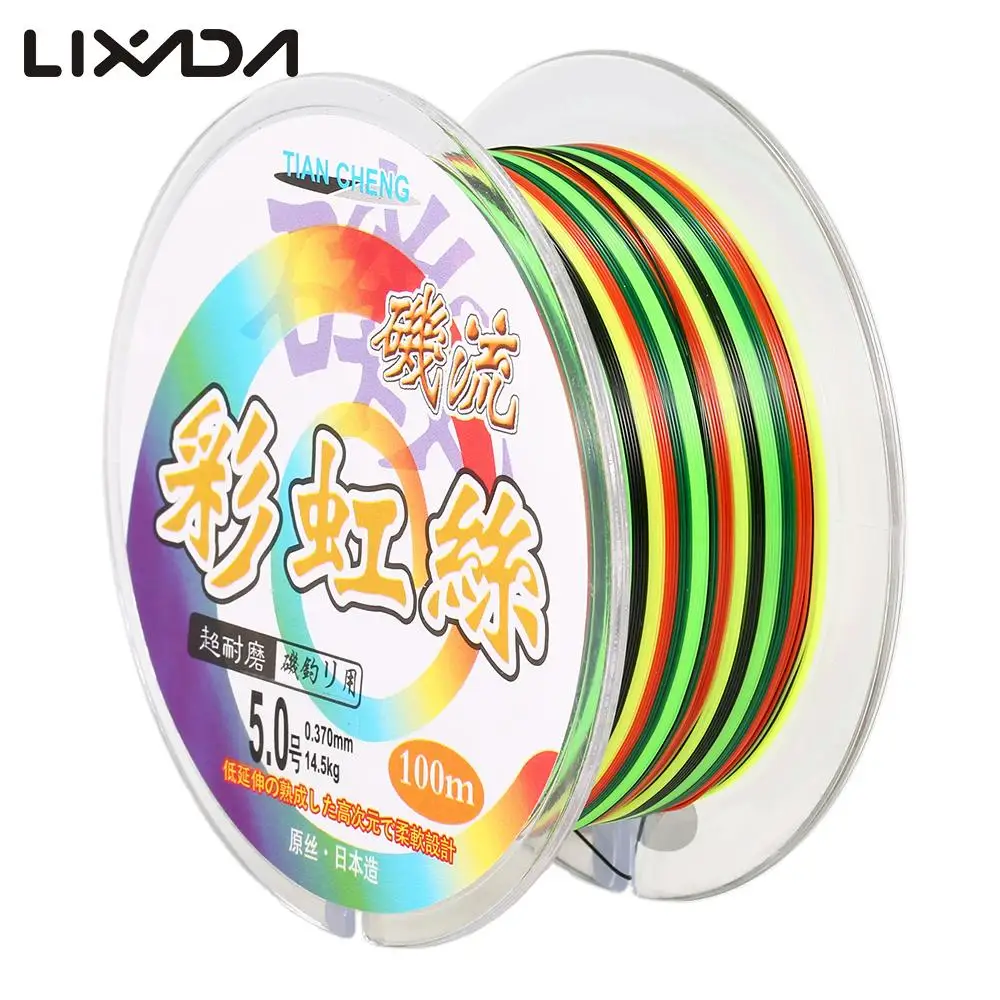 

Lixada Colorful Fishing Lines 100m Braided Fishing Lines #1#1.5#2#2.5#3#4#5#6 Fishing Line for Carp Pesca