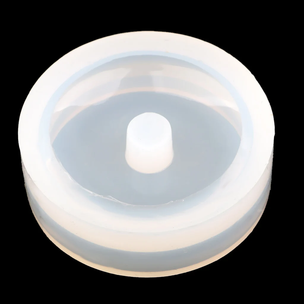 

Round Buttons Shape Silicone Pendant Mold Resin Jewelry Making Mould 30mm