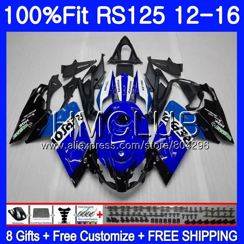 

Injection For Aprilia RS-125 RS125 12 13 14 15 16 120HM.15 RS125R RS4 Repsol blue RSV125 RS 125 2012 2013 2014 2015 2016 Fairing