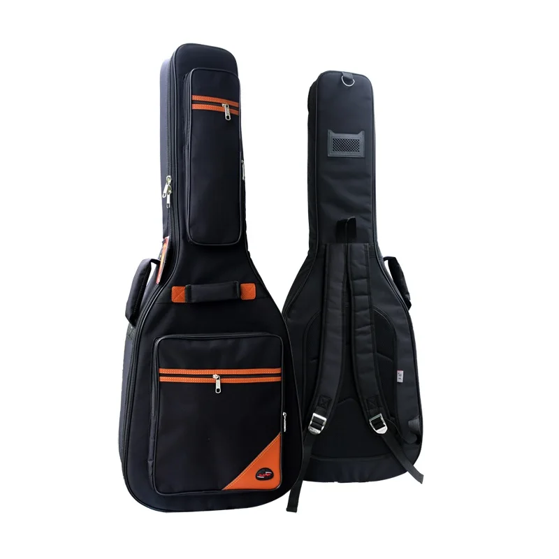 Large wooden guitar bag 41 42 43 inch waterproof folk guitar bag