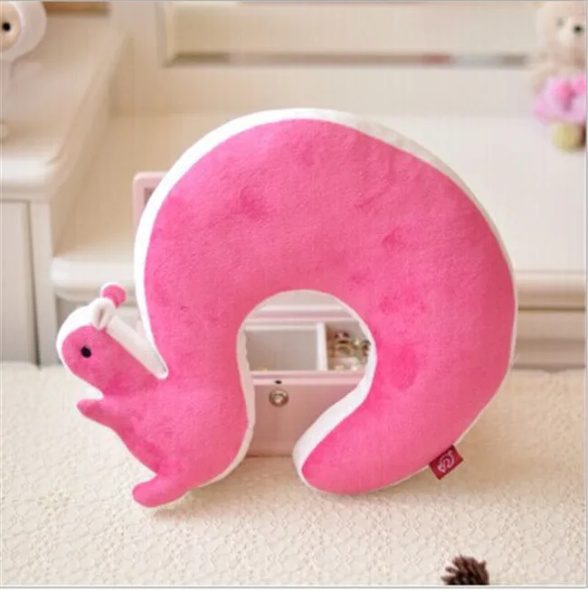 Nap adult massage Pillow Novelty Squirrel Animal Cotton Plush U Shape neck Travel Car Home ...