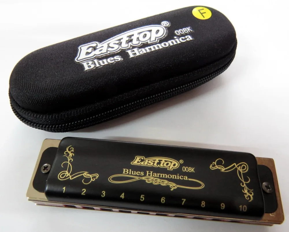 East top 10 hole blues diatonic harmonica for beginner ...