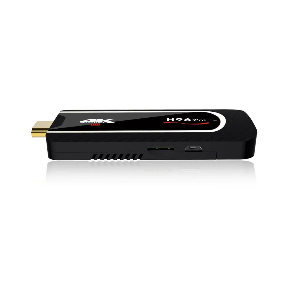 H96 Pro Amlogic S912 Android 7.1 Mini PC 2GB RAM 8GB/16GB ROM TV Stick 2.4G Wifi  H.265 4K Smart Media Player 