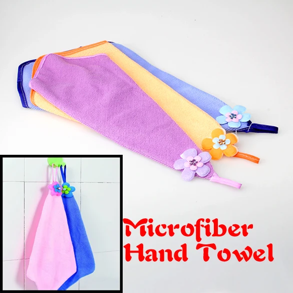 

Soft Universal Hand Towel Microfiber Fiber Kitchen House Cleaning Washable