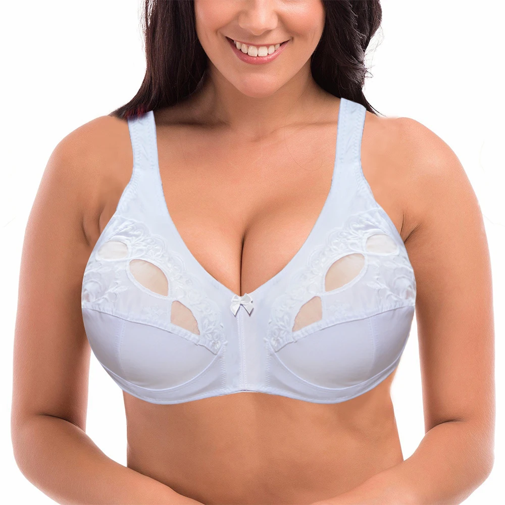 Vogue Secret Brand Women Big Cup Size Plus Bra Mesh Bralette Ultra 