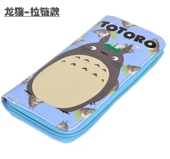 

Anime My Neighbor Totoro Multifunction Long Wallet/Tonari No Totoro Cell Phone Clutch Purse/Portable Cash Purse