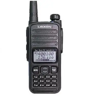 LEIXEN UV 52 рация Dual PTT двухстороннее радио Band двойной Приём ручной повторителя