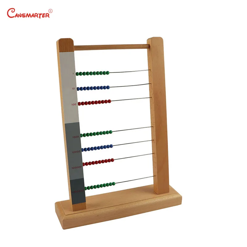 Soroban Abacus Frame Toy Children Montessori Materials Educational Game Teaching Aids Learning Math Toys Wooden Friendly MA070-3 Soroban Abacus Frame Toy Children Montessori Materials Educational Game Teaching Aids Learning Math Toys Wooden Friendly MA070-3