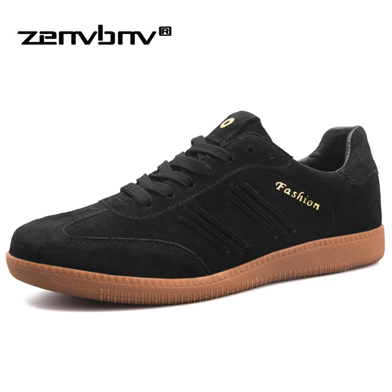 

ZENVBNV Men's Leather Casual Shoes Moccasins Men Loafers Luxury Brand Spring New Fashion Sneakers Male Boat Shoes Suede Krasovki