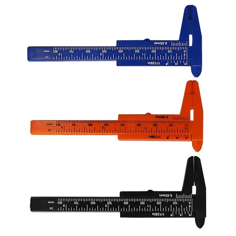 

80mm DIY Measure Tool Mini Woodworking Metalworking Plumbing Model Making Vernier Caliper Aperture Depth Diameter Measure Tool