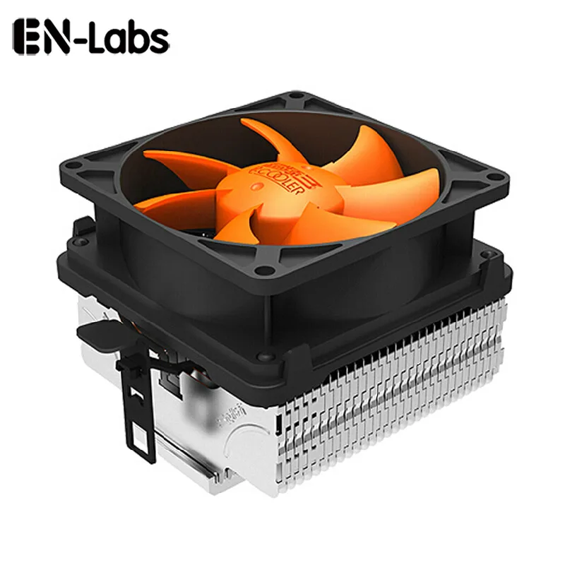 En Labs Low Noise CPU Cooler w/ 80mm Detachable 3pin Fan for Intel LGA775 / LGA115X, for AMD 754