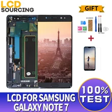 5," дюймовый ЖК-дисплей для samsung Galaxy Note 7 lcd кодирующий преобразователь сенсорного экрана в сборе для Note 7 FE N930 N930F
