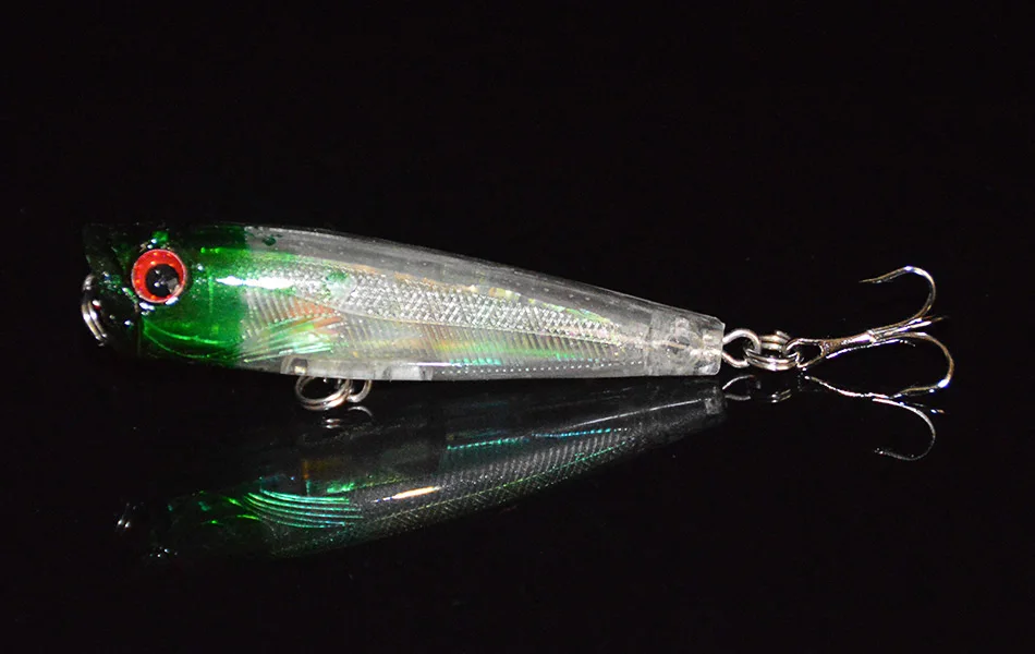 Popper Wobblers Fishing Lures Wobbler Lure Artificial Bait Peche For Fish Tackle With Hooks Sea 3D Eyes  Bait Crankbait Poper (2)
