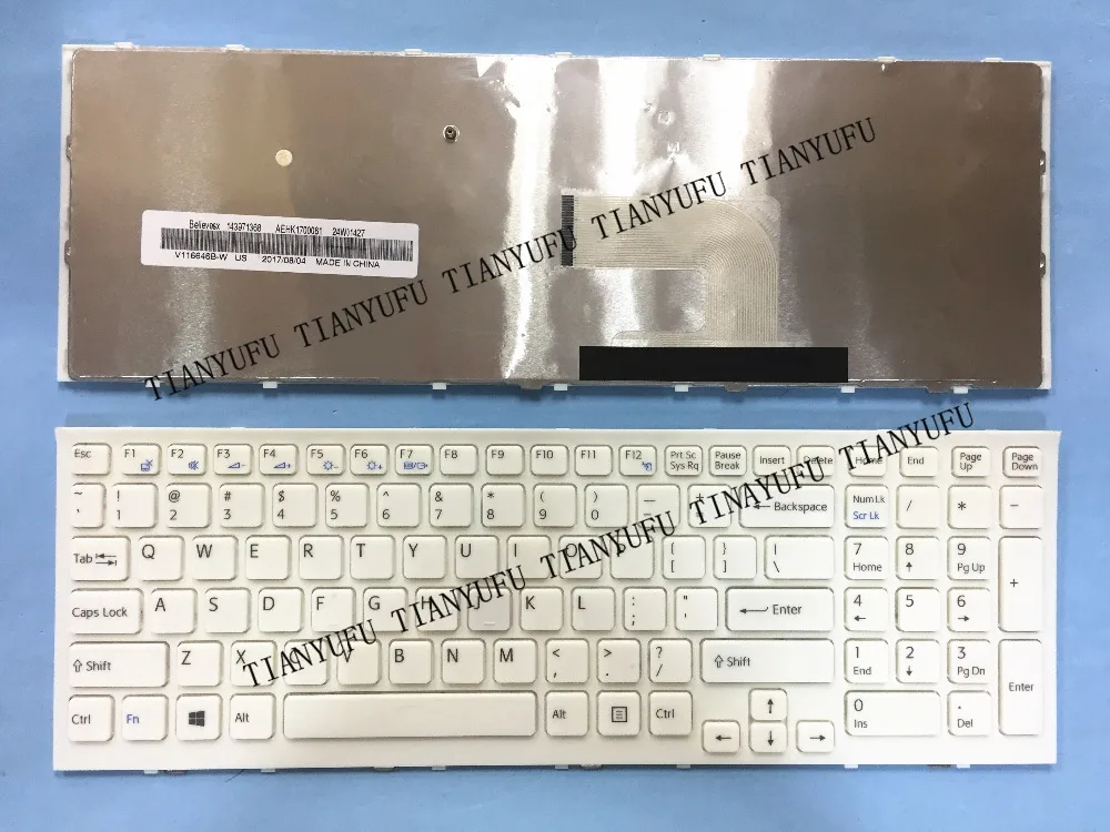 

English NEW EH KEYBOARD For SONY VIAO VPCEH VPC EH VPCEH3F1R VPCEH10EB PCG-71912V PCG-71911X PCG-71812V PCG US Laptop keyboard