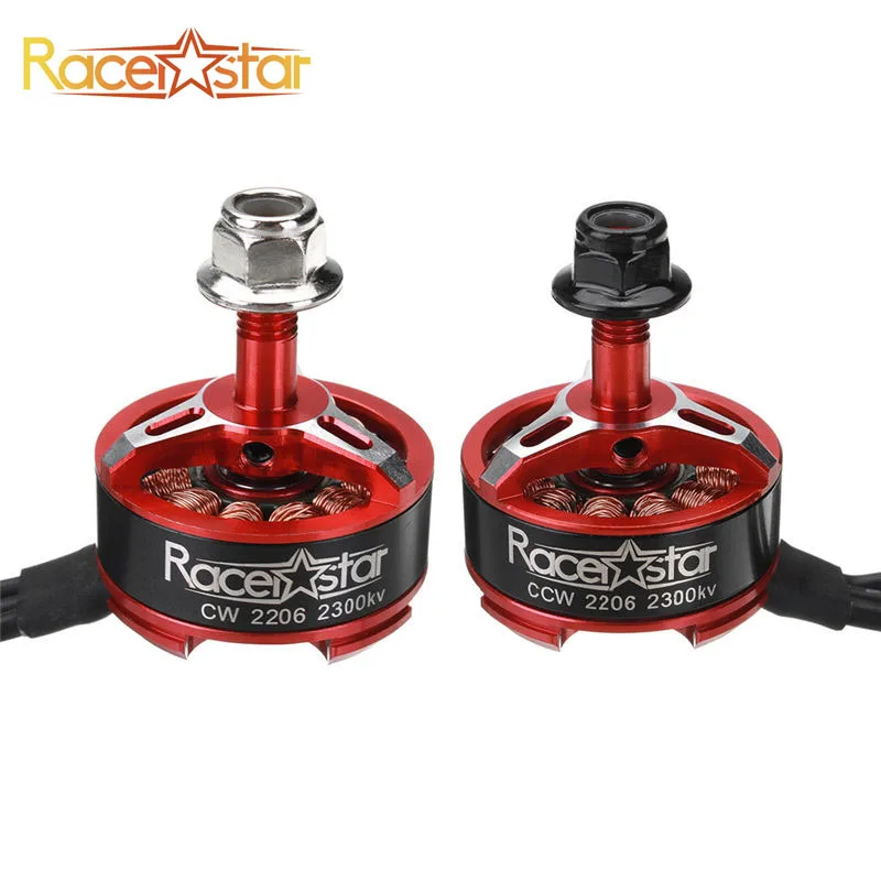 5 шт. бесщеточный двигатель Racerstar Sports g X 2206 2300KV 3 4S для спортивного начинающего