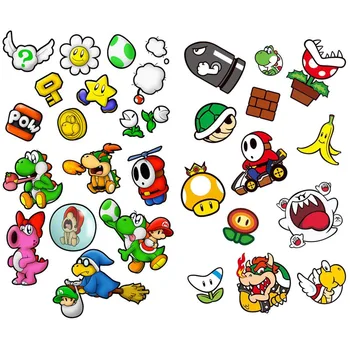 

1 PCS Kawaii Super Mario Handmade Decor Mini Calendar Album Agenda Scrapbook Stickers Stationery Back to School Supplies