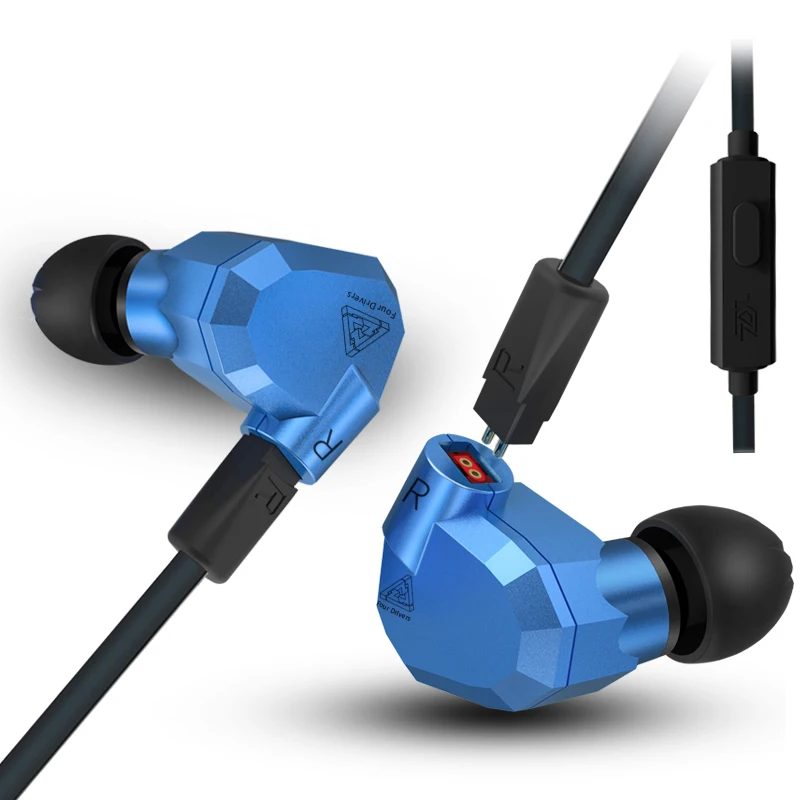 Buy KZ ZS5 2DD+2BA Hybrid In Ear Earphone Monitor