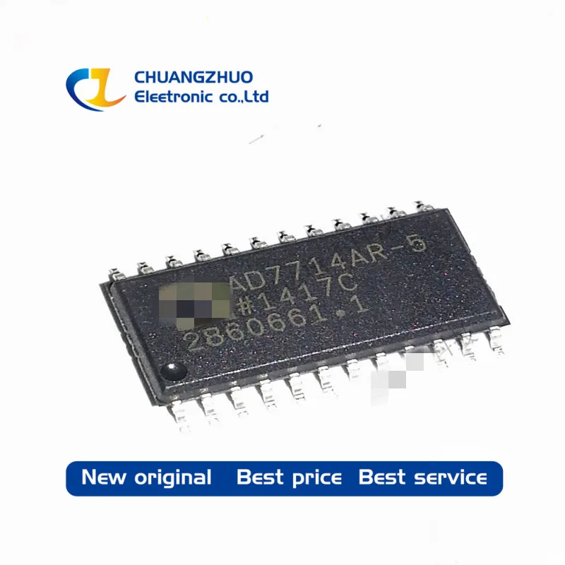 Новый оригинальный AD7714ARZ-5 AD7714AR-5 ADC SIGNAL COND 5V 24-SOIC | Электроника