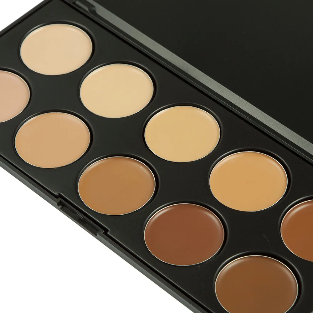 Anself 10 Color Earth Tone Cream Camouflage Cosmetic Concealers Palette Makeup Eye Face Powder | Красота и здоровье