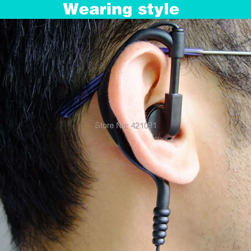 Earpiece Microphone for HYT Hytera TC-700 10