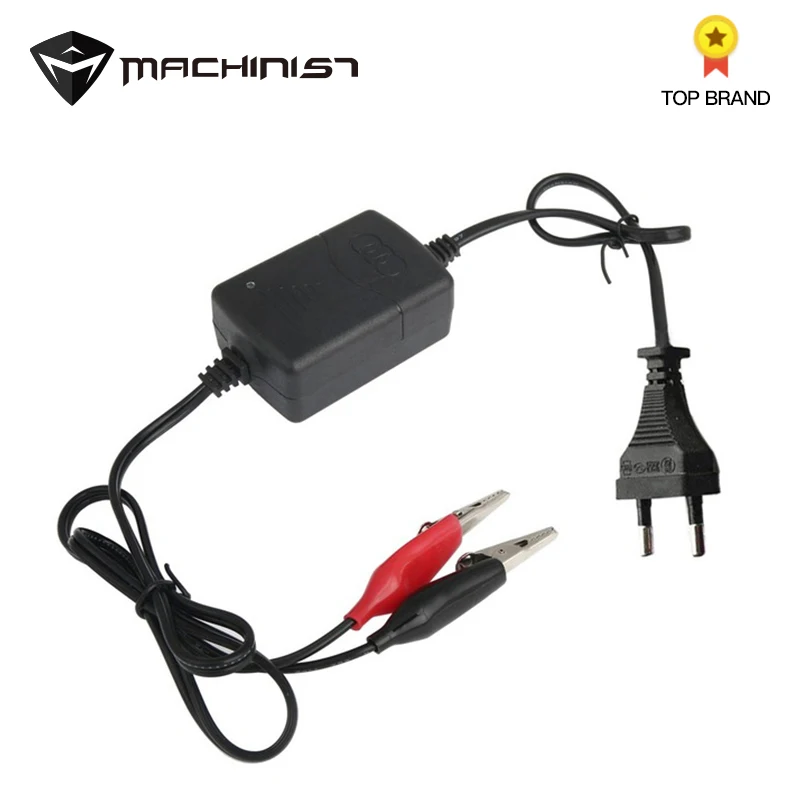

EU Plug 12V Auto Smart Battery Charger Car Truck Automatic Battery Charger Maintainer Double Connectors LED Indicator
