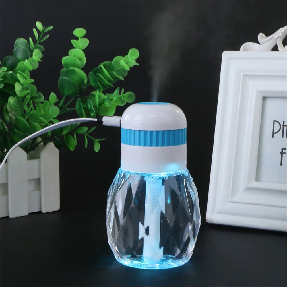 

USB Air Humidifier Ultrasonic Aromatherapy Essential Oil Aroma Diffuser with LED Night Light Mist Purifier atomizer for Home