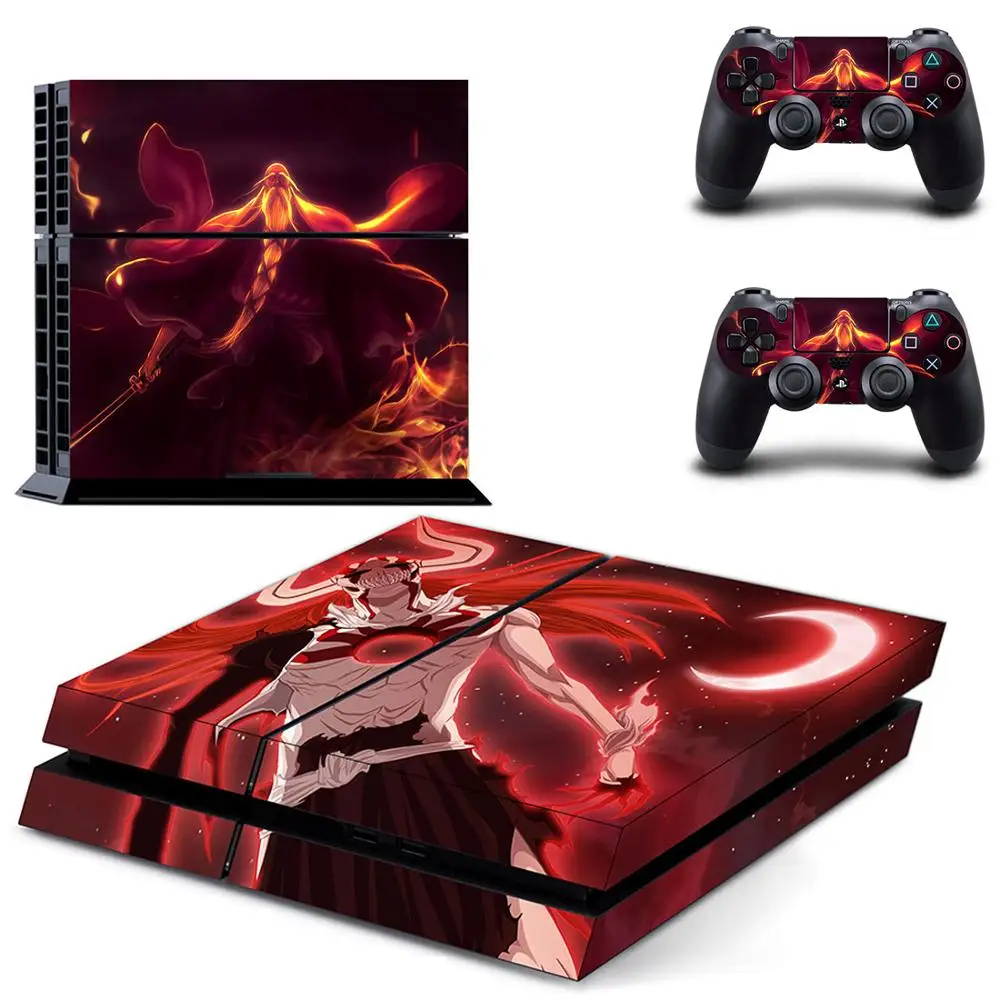 JIAYOLIVE Прохладный Отбеливатель Аниме PS4 стикер кожи для Sony Playstation 4 консоль и 2