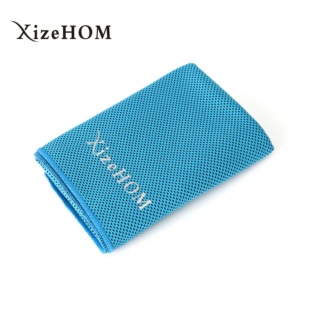 Multicolor 120*30cm Ice Towel Utility Enduring Instant Cooling Towel Heat Relief Reusable Chill Cool Cold towel