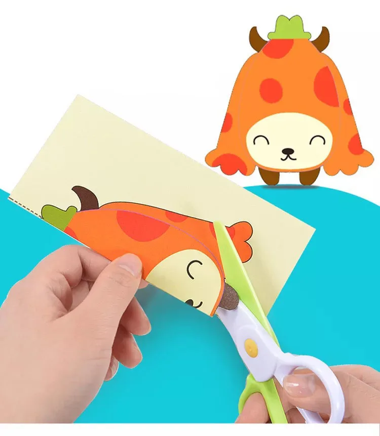remarkable  100 pcs Children Cartoon Colorful Paper Cutting and Folding DIY Craft Toys Kids Kindergarten Paper 