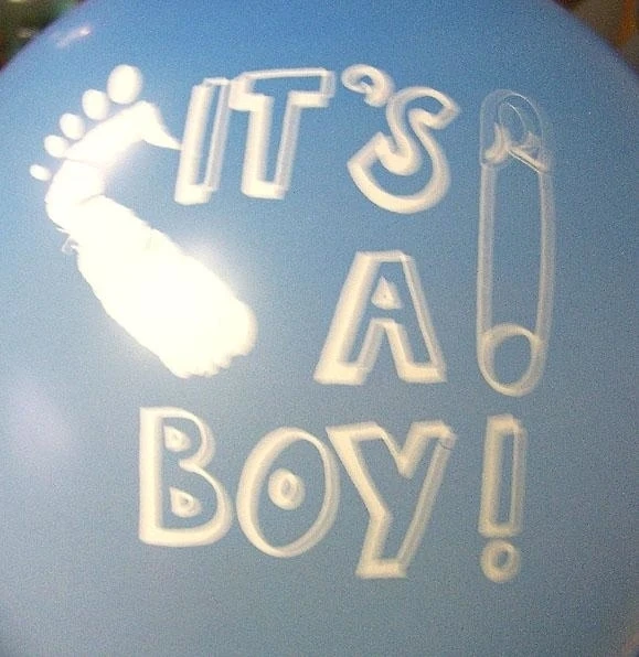 50 ITS A BOY BALLOONS bulk lot BLUE BALLOON party supply  BABY ITEMS NEW BABIE (1)