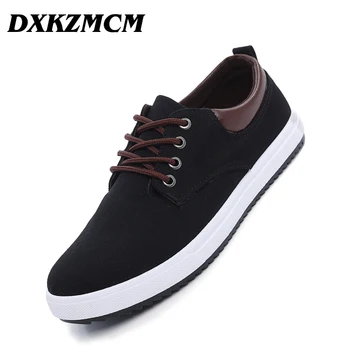 

DXKZMCM Men casual shoes Man Flats Breathable Mens fashion Classic shoes Mens canvas Shoes