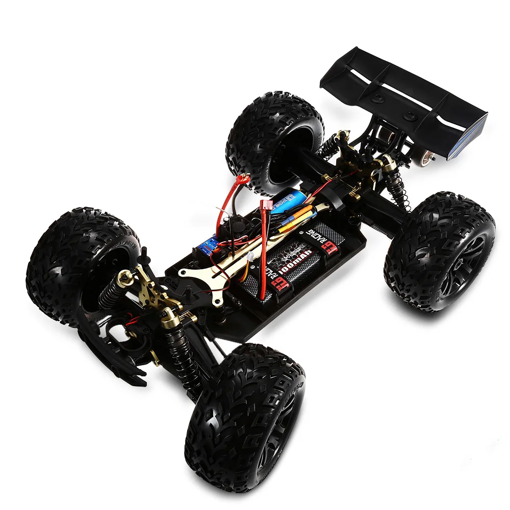 JLB Racing 21101 1:10 4WD RC бесщёточный внедорожный грузовик RTR 80 100 км/ч 3670 2500KV бесщеточный