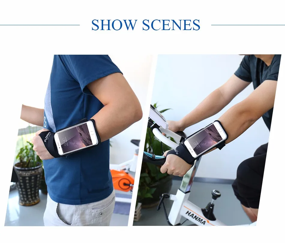 FLOVEME Ride Thumb Arm Band Case For iPhone 6 7 6S Plus 5S SE Waterproof Sport Bag For Samsung Galaxy S6 S7 Edge J5 J7 A5 S5 A5 (13)